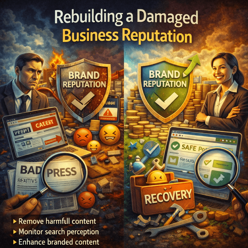 Rebuilding a Damaged Business Reputation Rebuilding a Damaged Business Reputation